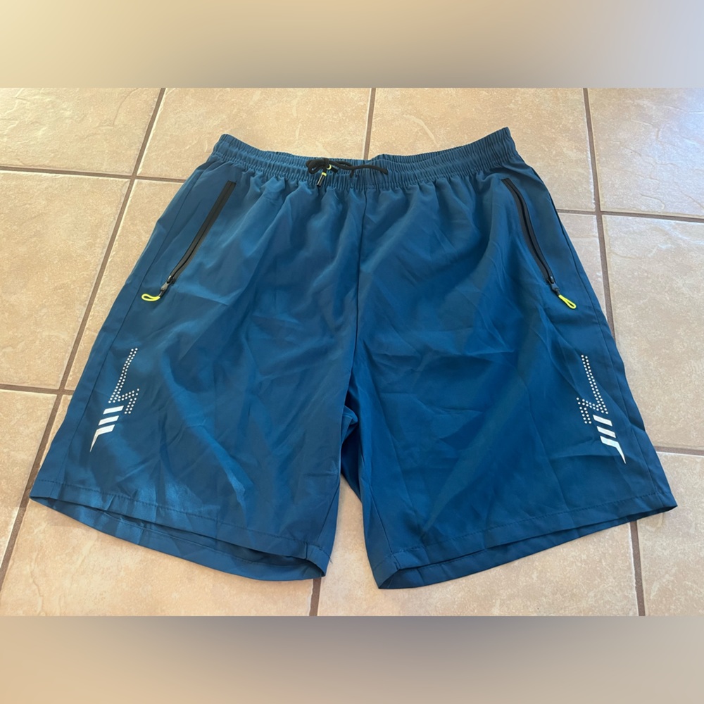 NEW Men's Blue Athletic Shorts SIZE XL